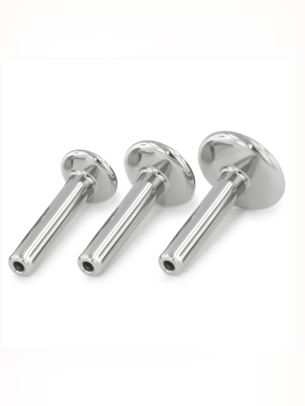 Threadless Labret 16g implant grade titanium